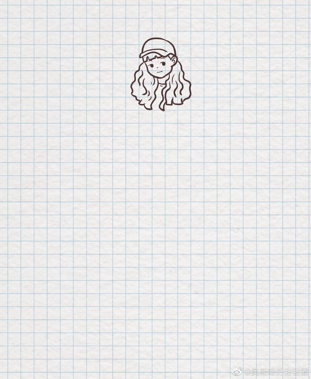 入秋了，风衣备起来了么？穿风衣的女孩简笔画画法-图2