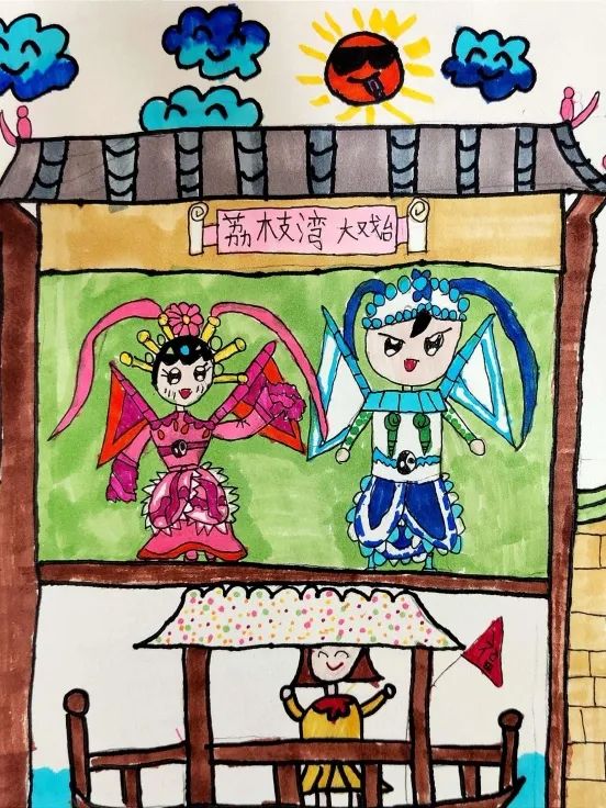 “童画广州，畅想美好未来”小学生我的家乡主题绘画作品-图5