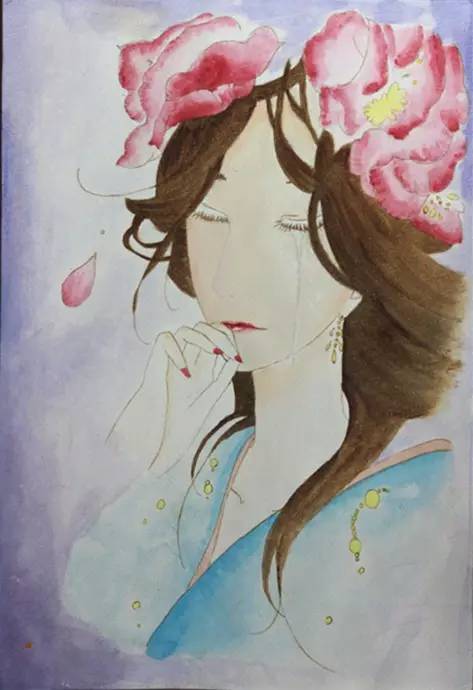 中秋节儿童画人物作品赏析-图1