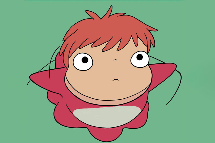 《悬崖上的金鱼公主》波妞简笔画画法步骤