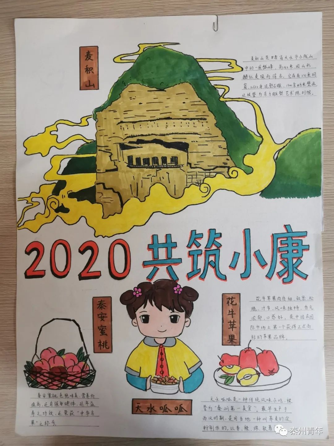 美丽家乡主题绘画作品简单漂亮-图2