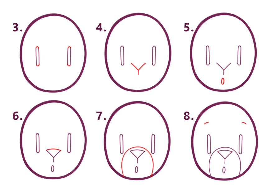 简单可爱的小狗怎么画-图2