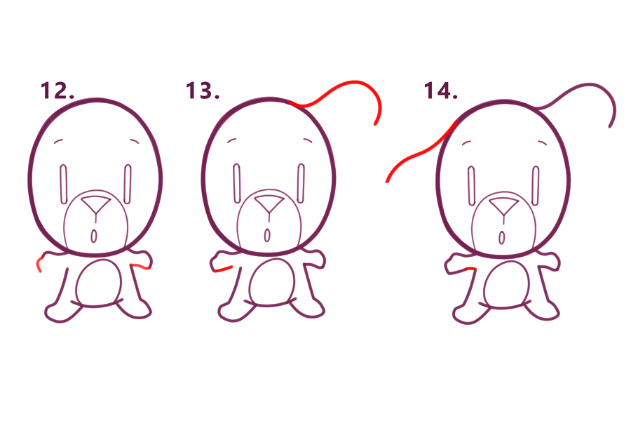 简单可爱的小狗怎么画-图4