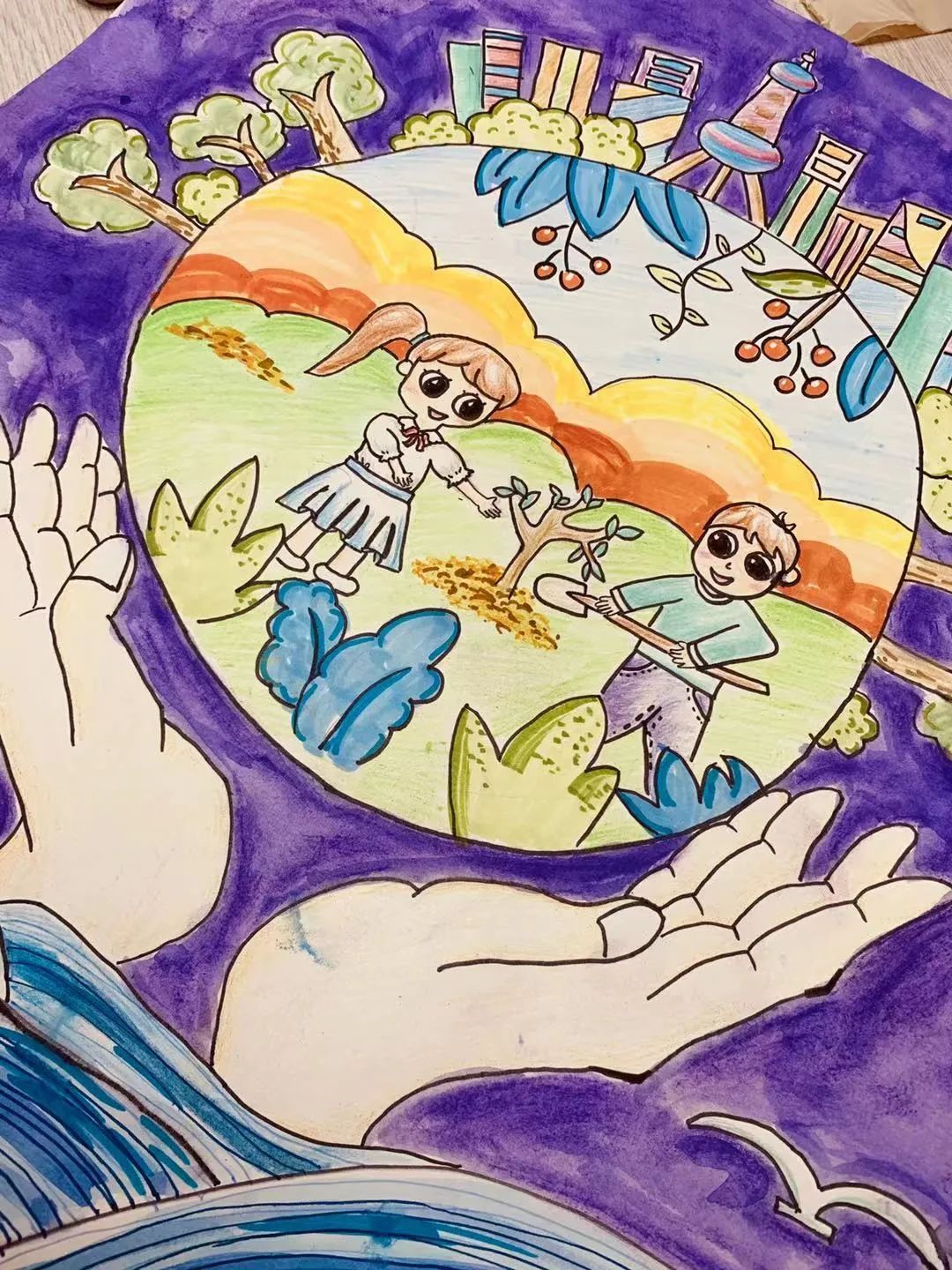 步骤2：《保护环境，从我做起》