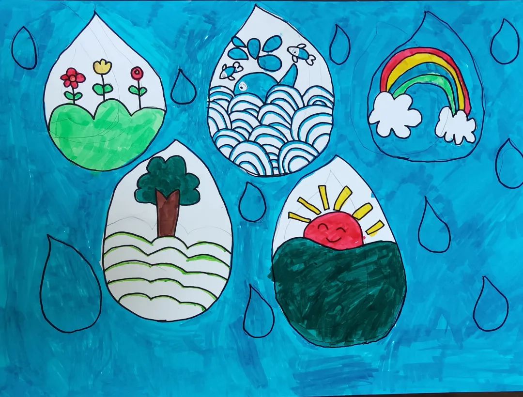 2022年世界水日•中国水周绘画比赛获奖作品-图3