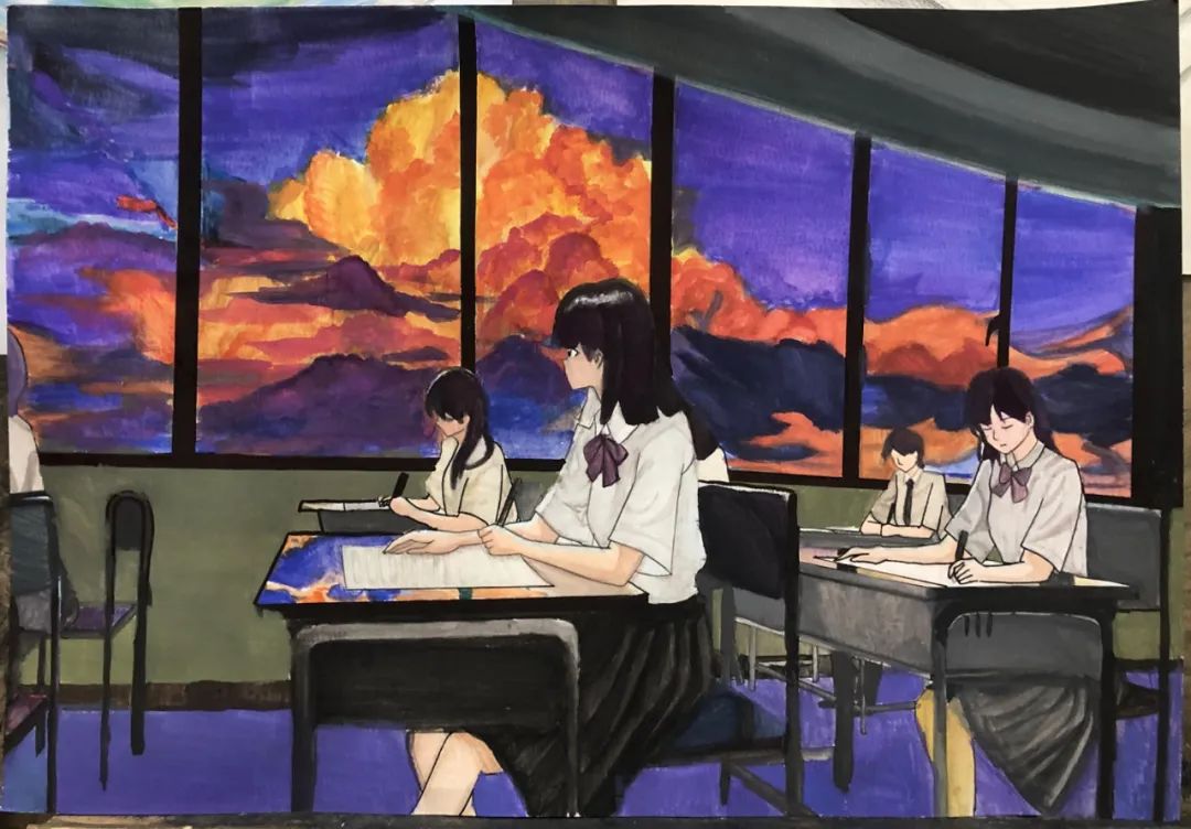 步骤3：《彩云》