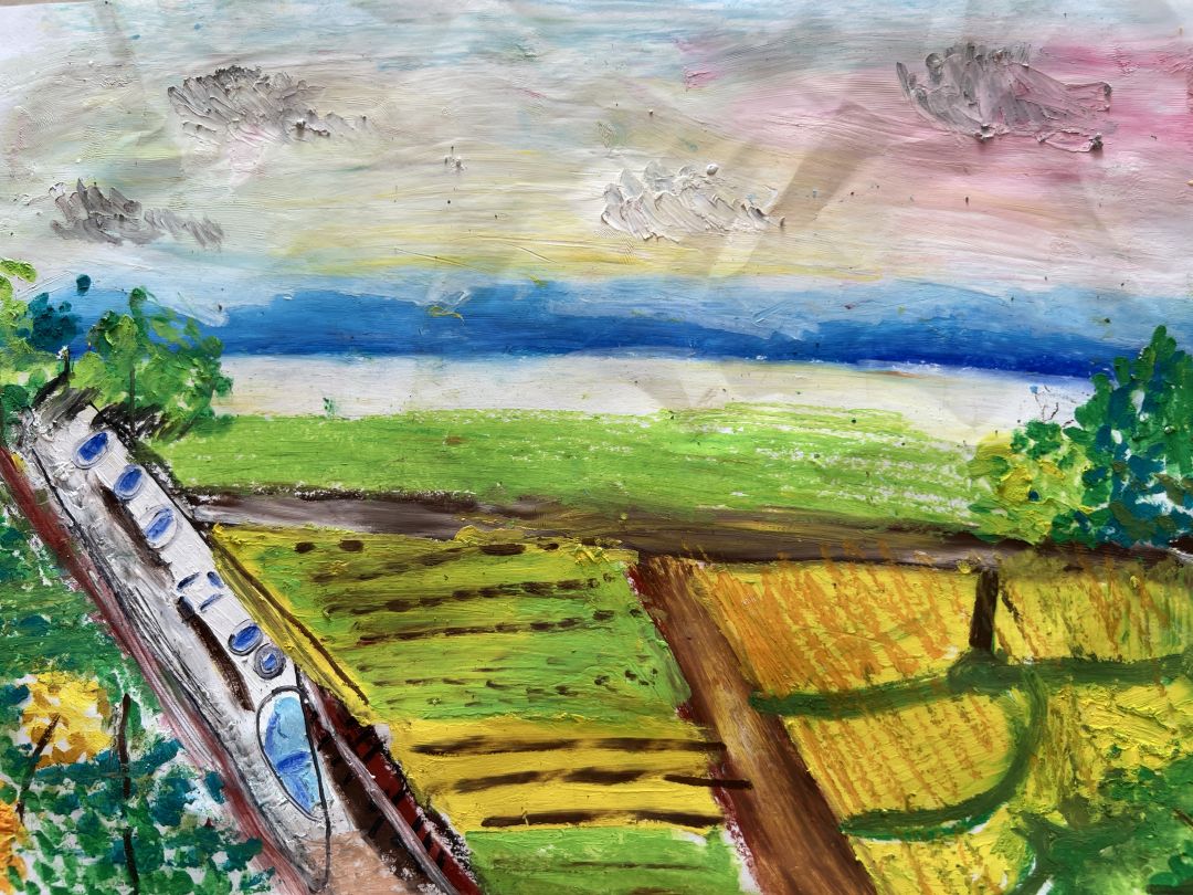 “童心绘高铁 安全伴我行”主题绘画了解铁路安全知识-图2