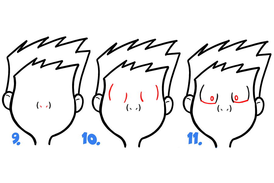 学画卡通面部表情：愤怒-图3