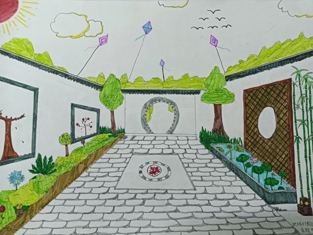 “我眼中的美丽家园”绘画比赛获奖作品-图4