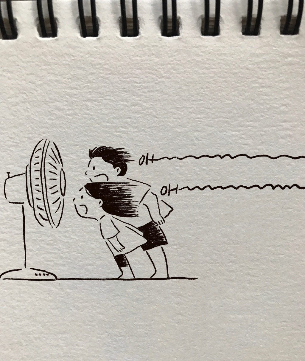 一组超治愈的简笔画图片 治愈你的不开心-图1