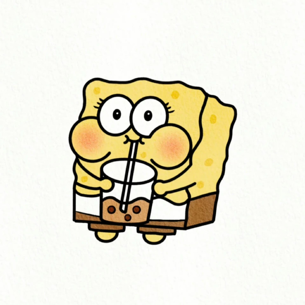 一组敲可爱的海绵宝宝和派大星-图9