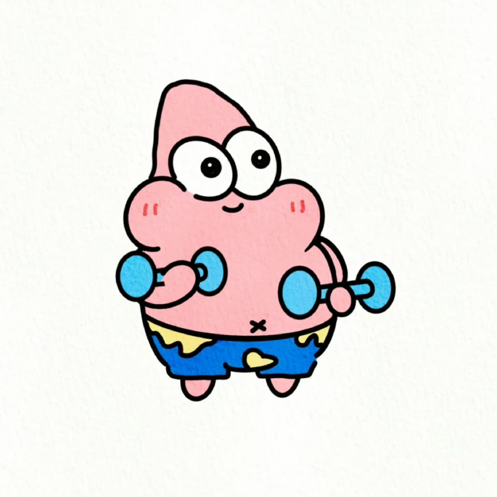 一组敲可爱的海绵宝宝和派大星-图12