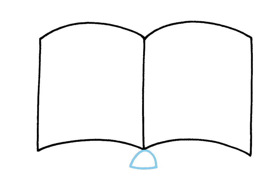 如何简单的一步一步地画一本书-图3