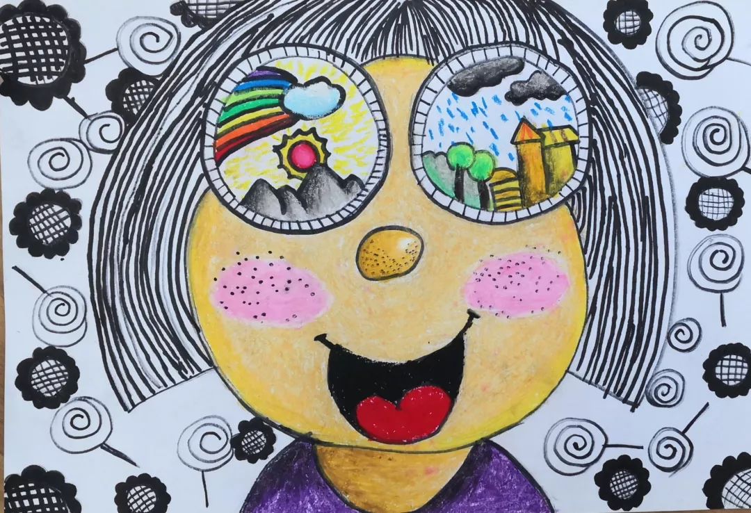 “保护地球 绿色行动 人人有责”儿童绘画比赛获奖-图1