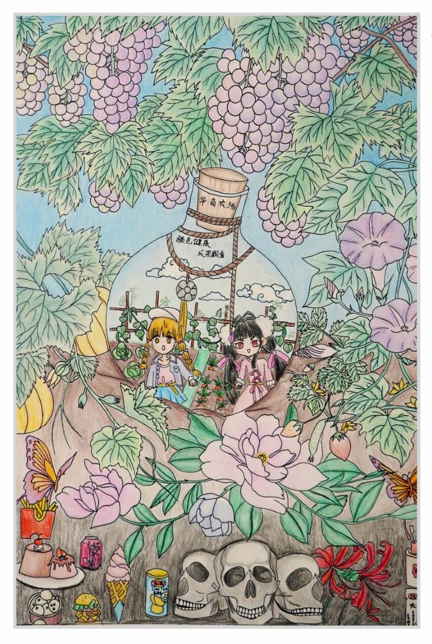 食品安全卫士 食品安全主题绘画作品-图8