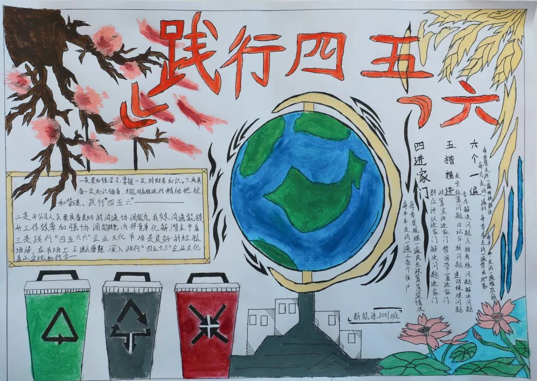 践行456争做文明好学生 文明手抄报简单漂亮-图2