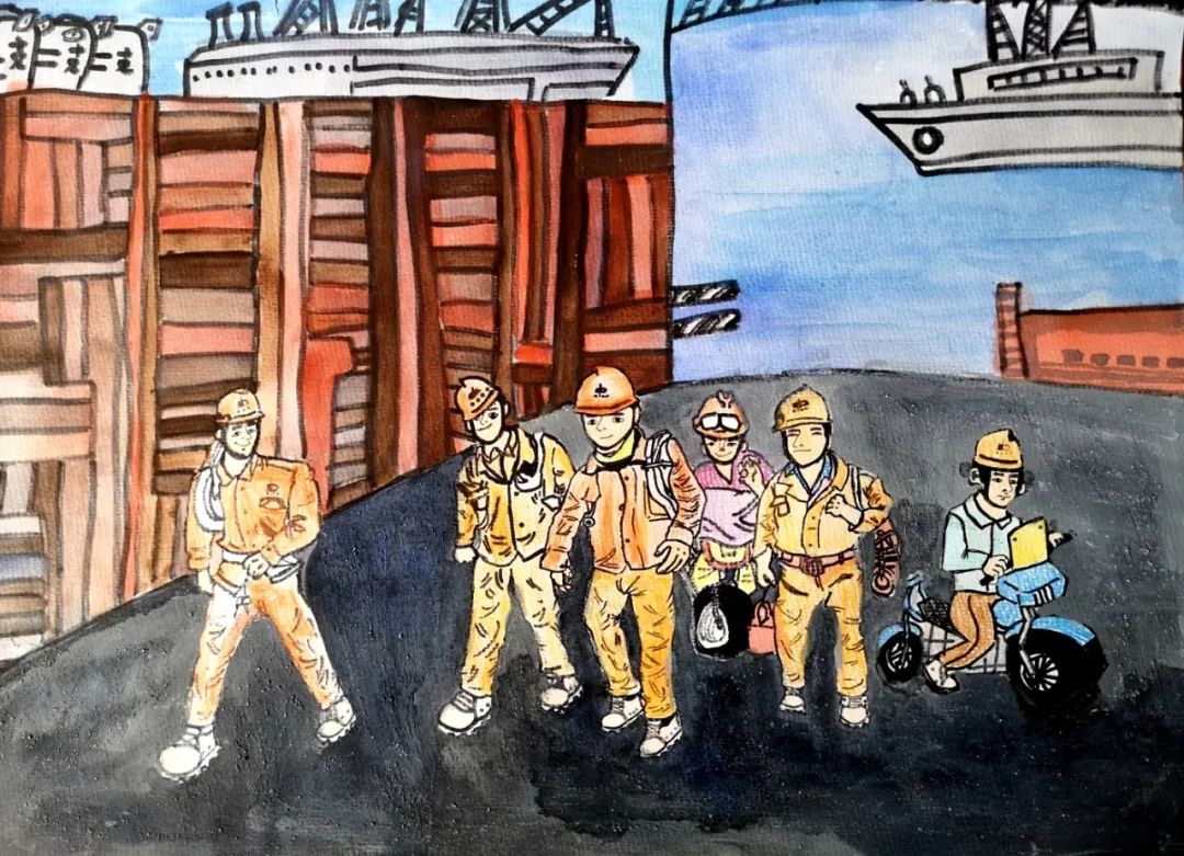 以“艺”战“疫”，以“艺”暖心 获奖绘画作品-图8