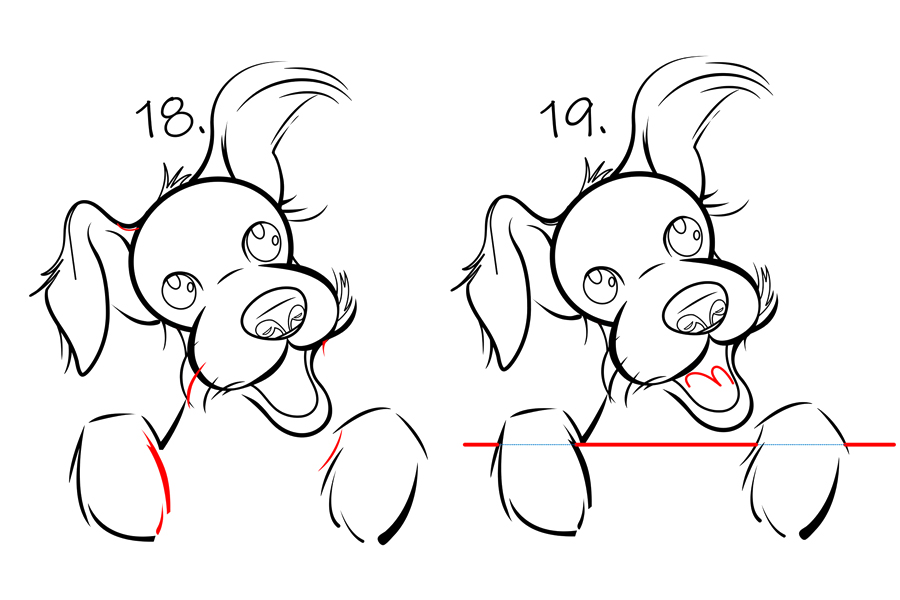 教你画一只可爱的小狗-图4