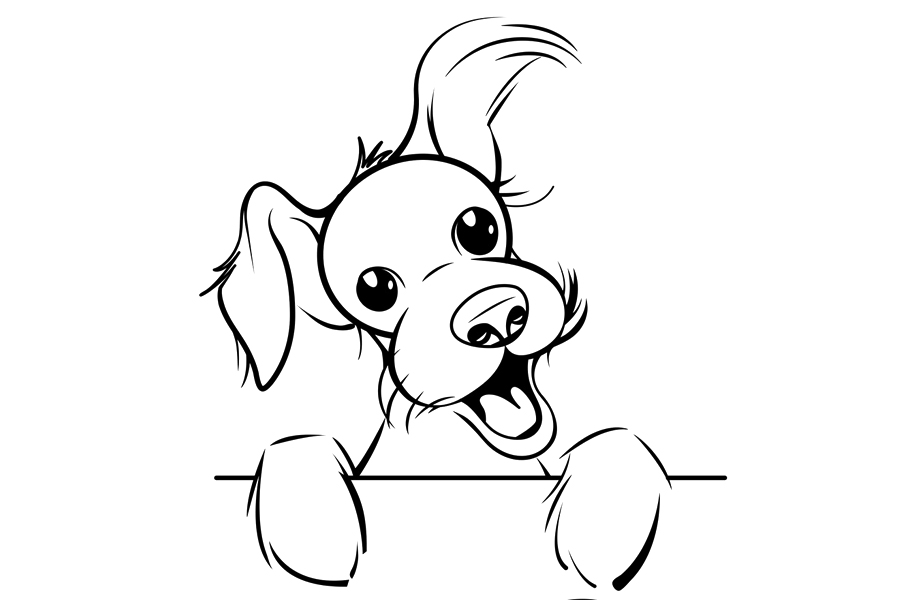 教你画一只可爱的小狗