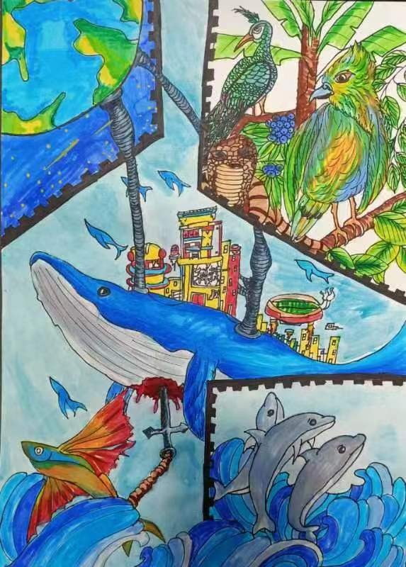 2022年国际生物多样性日手抄报内容精美作品-图3