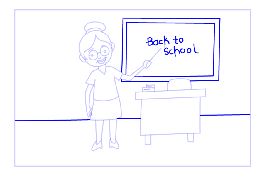 简单的教师节简笔画绘画步骤-图4