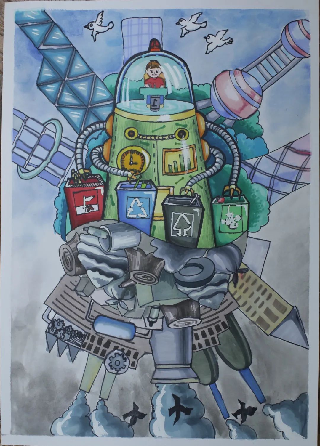 步骤3：《智能分类 保卫家园》