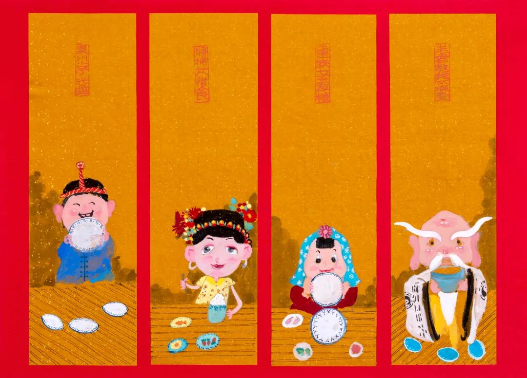 5张四年级食品安全绘画欣赏-图3