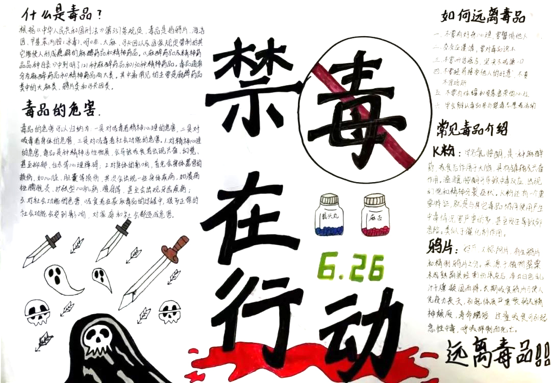 6张以安全为主题的小学生手抄报-图3