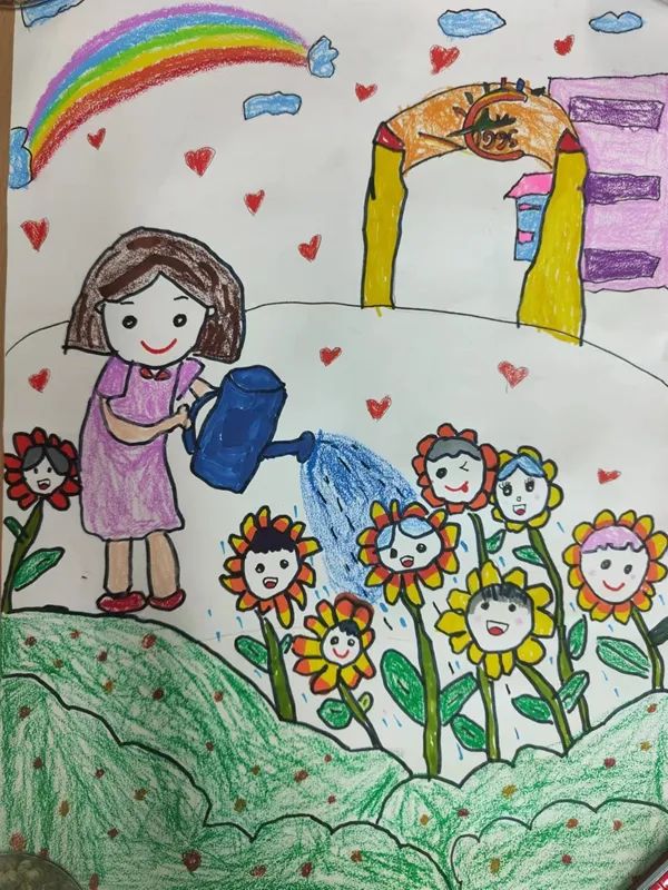 小学生教师节绘画作品-图14