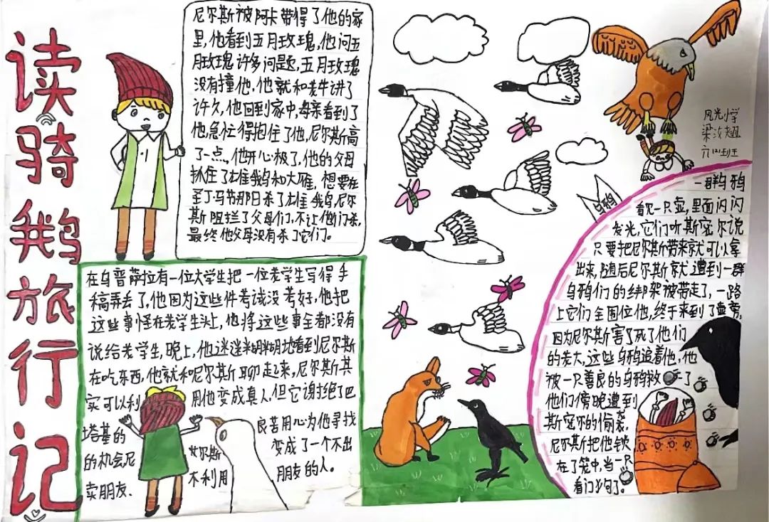 小学五年级简单又漂亮的阅读主题手抄报-图5
