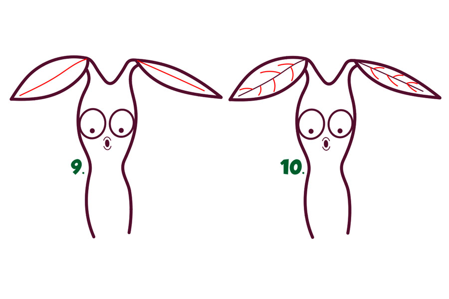 哈利波特护树罗锅简笔画画法步骤-图4
