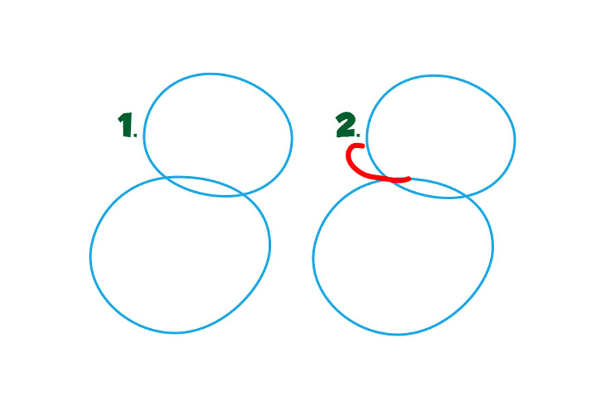 神奇动物可爱的嗅嗅简笔画画法步骤-图1