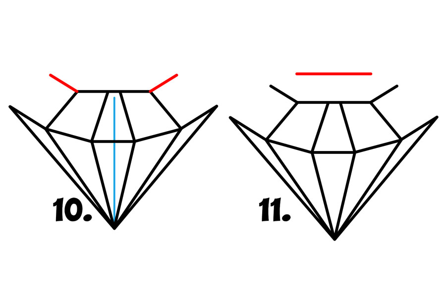 超详细的钻石简笔画画法教程-图6