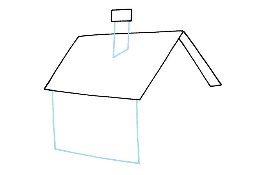 简单漂亮的小房子怎么画-图3