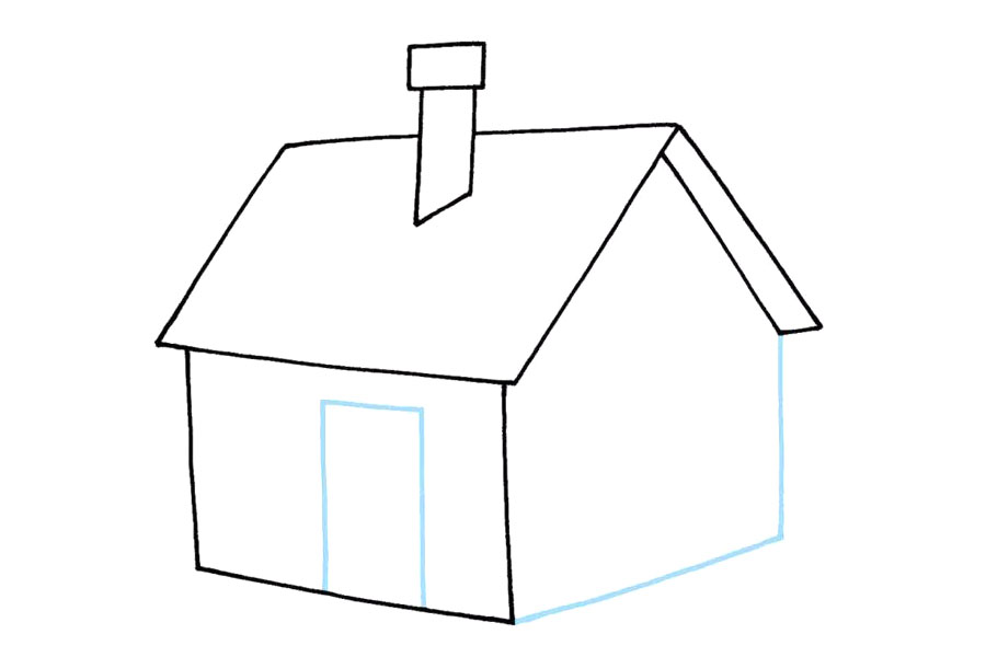 简单漂亮的小房子怎么画-图4