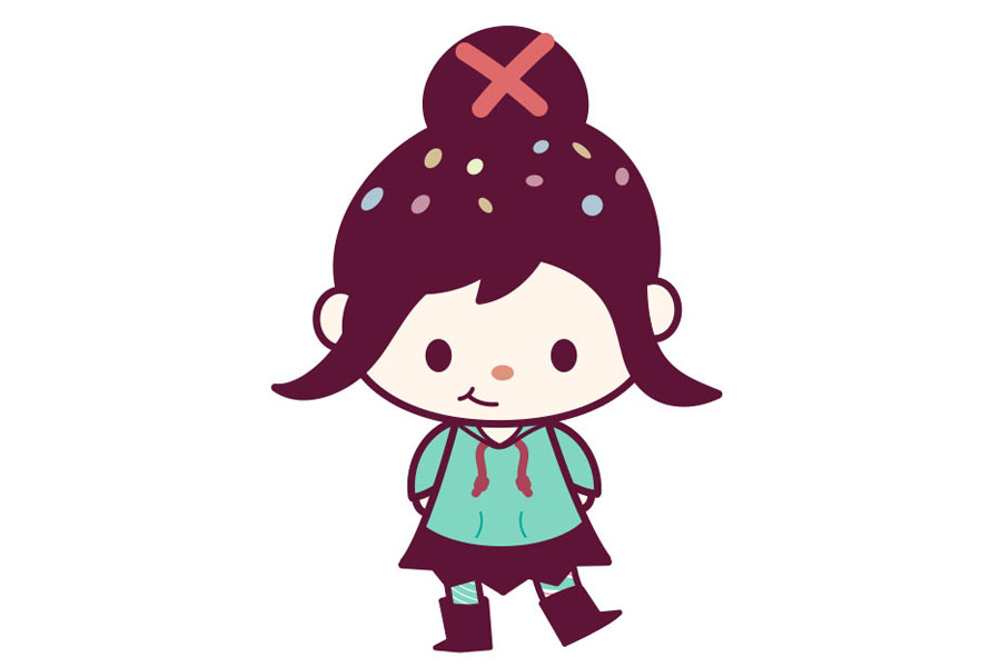 无敌破坏王可爱的云妮洛普怎么画