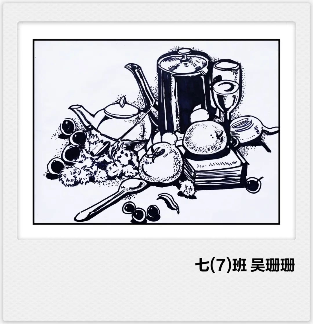 创意绘画最美系列.黑白作品（二）-图1