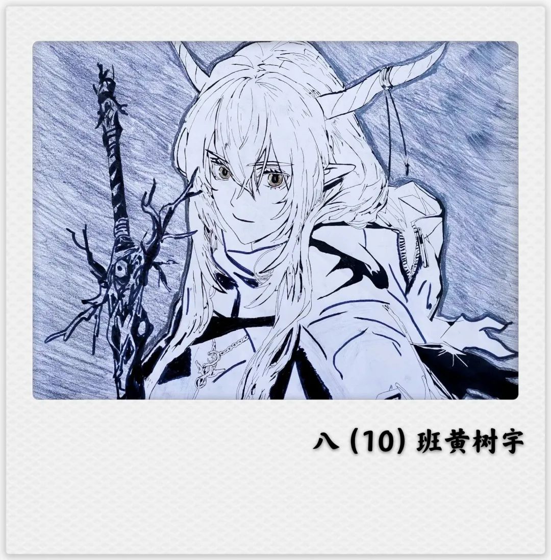 创意绘画最美系列.黑白作品（三）-图4