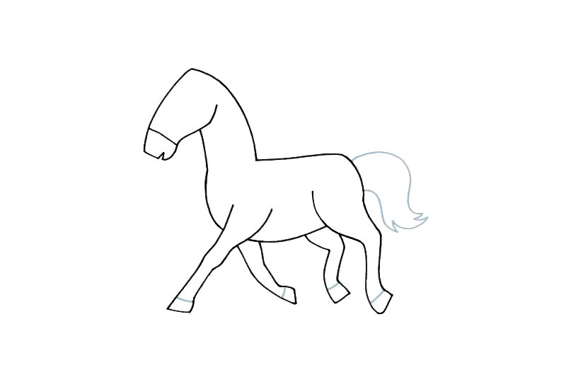 简单的马怎么画-图6