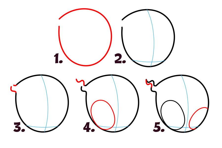 爱的卡通死神怎么画-图1