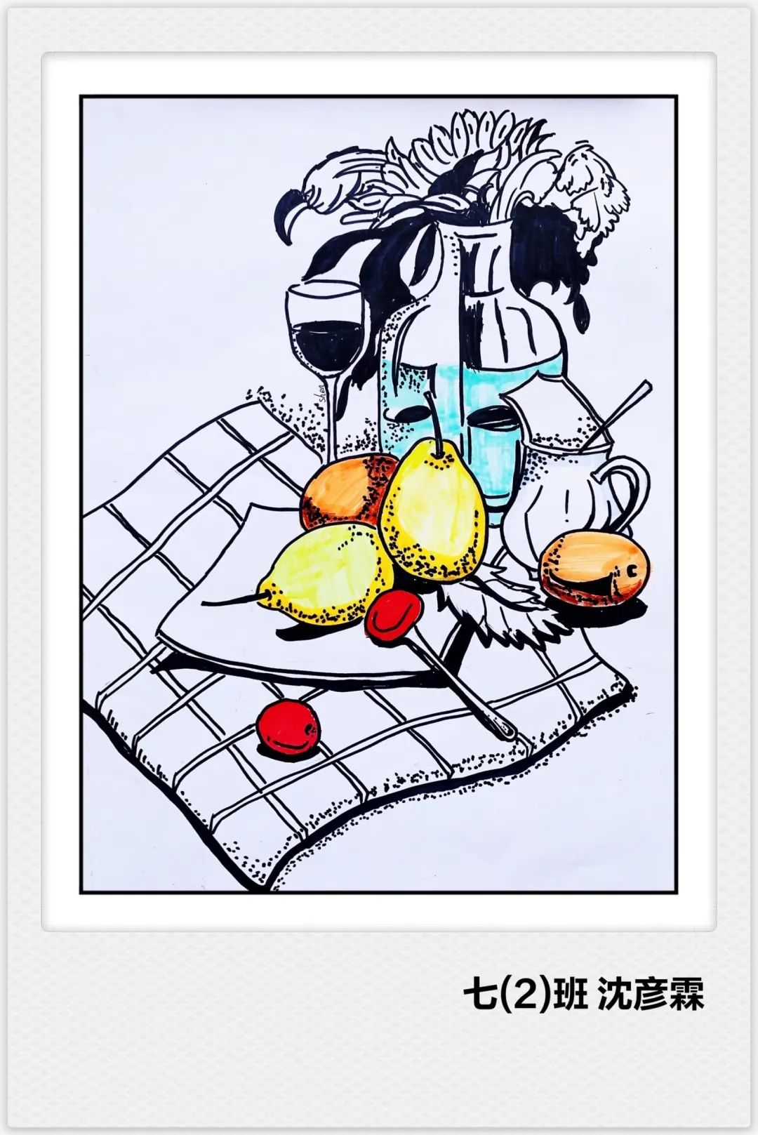 创意绘画最美系列.黑白作品（五）-图6