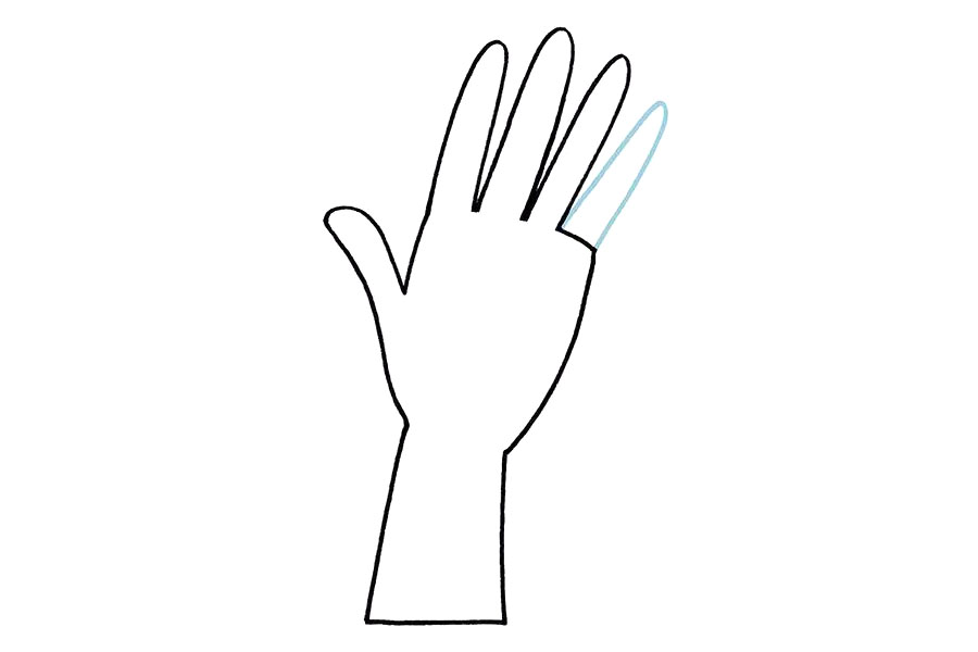 如何画一只手-图7