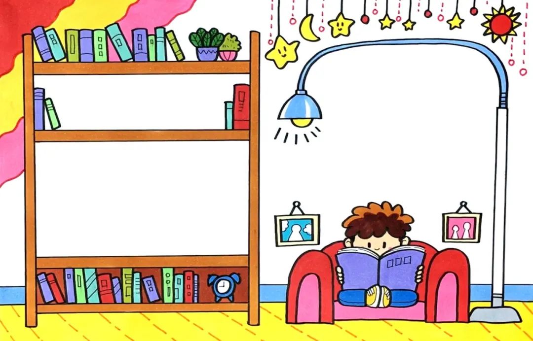 小学生语文学科手抄报简单漂亮绘画教程（有步骤）-图6