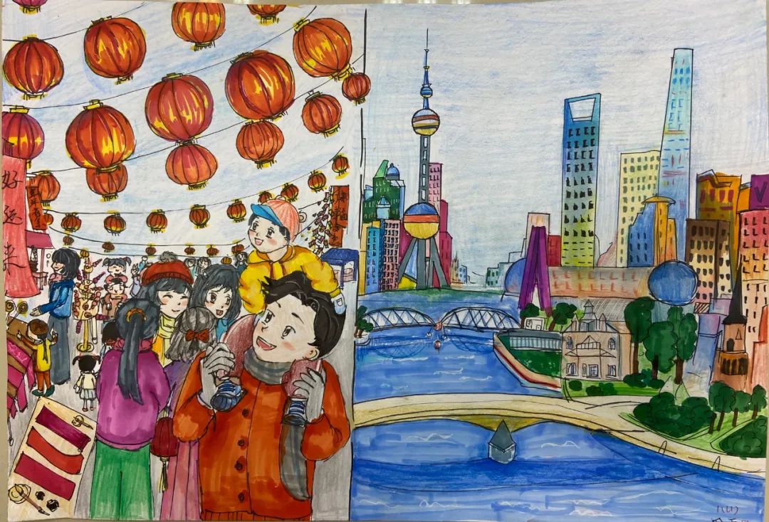 “盛世华诞心澎湃 砥砺奋进再出发”国庆主题手抄报图片5张-图1