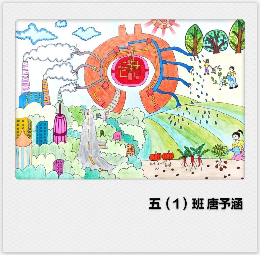 小学五年级创意绘画作品展示-图2