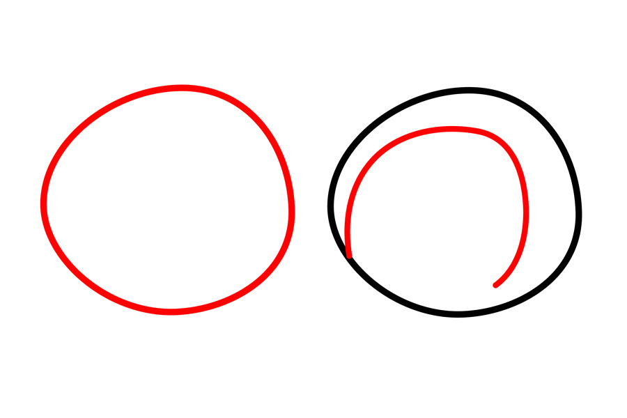 如何画一个可爱的卡通死神-图1