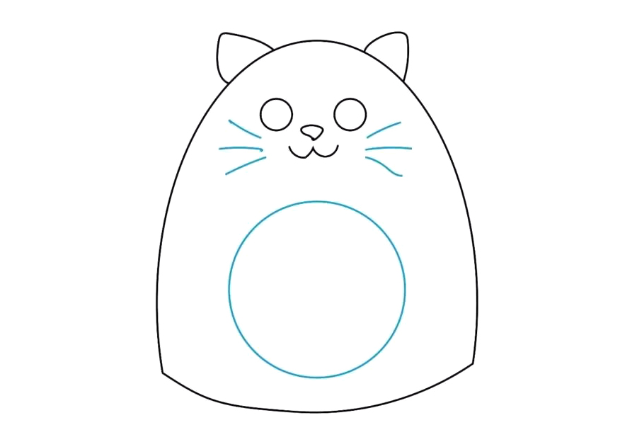 简单可爱的小橘猫怎么画-图4