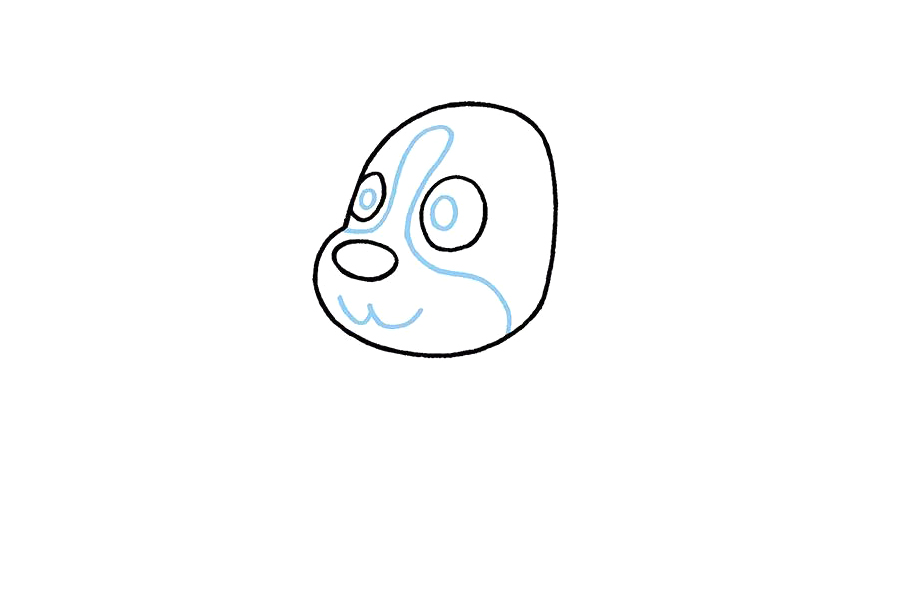 如何画小狗简单可爱-图3