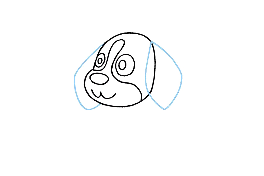如何画小狗简单可爱-图4