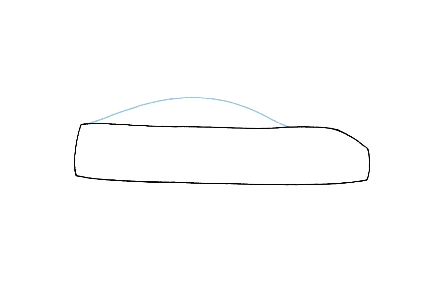 简单的小汽车怎么画-图2